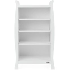 obaby stamford bookcase in white