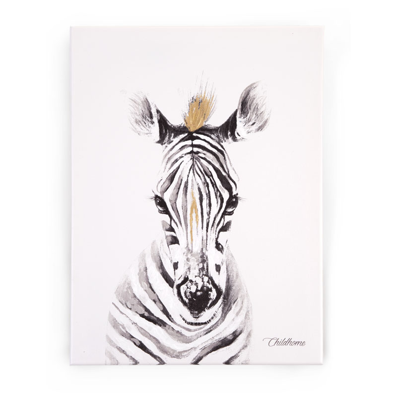 Childhome Oil Painting - Zebra