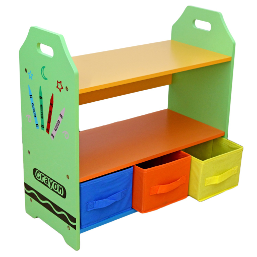 Kiddi Style Crayon Shelves and Storage