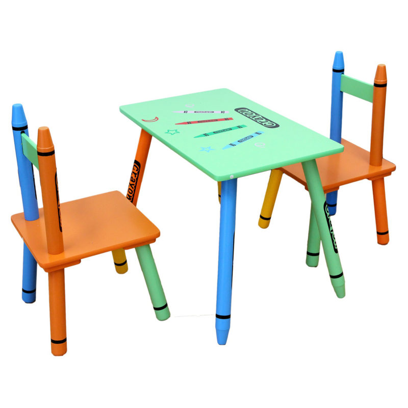 Kiddi Style Crayon Table and Chairs