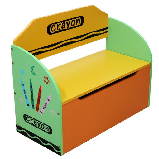 Kiddi Style Crayon Toy Box and Bench