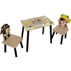 Kiddi Style Pirate Table and Chairs1