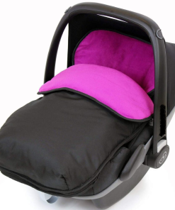 Baby Travel BuddyJet Car Seat Footmuff Black Plum