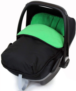 Baby Travel BuddyJet Car Seat Footmuff BlackLeaf