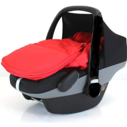 Baby Travel Universal Car Seat Footmuff (Warm Red)