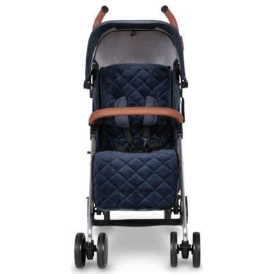 Ickle Bubba Discovery Prime Stroller - Denim Blue on Silver Frame 5