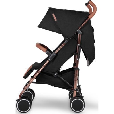Ickle Bubba Discovery Stroller - Black on Rose Gold Frame 3