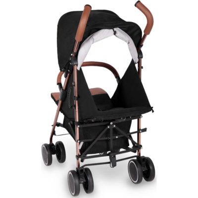 Ickle Bubba Discovery Stroller - Black on Rose Gold Frame 8
