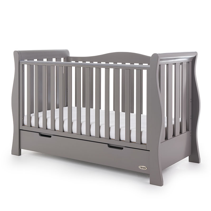 Obaby Stamford Luxe 5 Piece Room Set - Taupe Grey 2