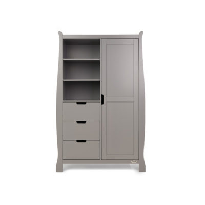 Obaby Stamford Luxe 5 Piece Room Set - Taupe Grey 5