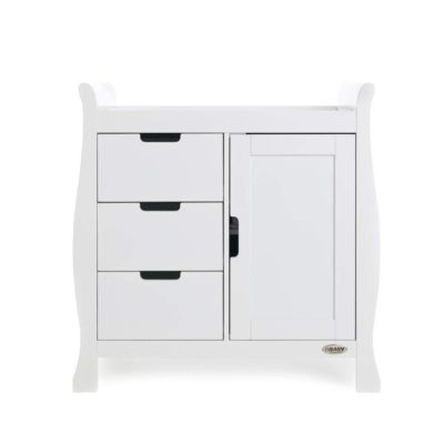 Obaby Stamford Luxe 7 Piece Room Set - White plus Accessories 5