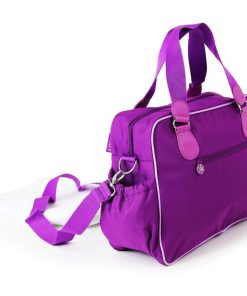 i-Safe Luxury Changing Bag - Plum