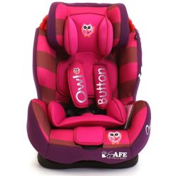 iSafe Car Seat Group 1-2-3 Owl & Button