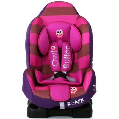 iSafe Car Seat Group 1 - Owl & Button