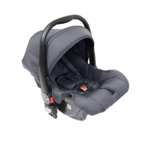 iSafe Marvel 2in1 Pram Travel System and Carseat - Charcoal Black