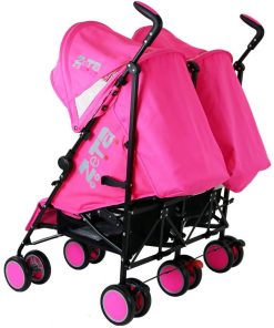 Zeta CiTi Twin Stroller - Pink