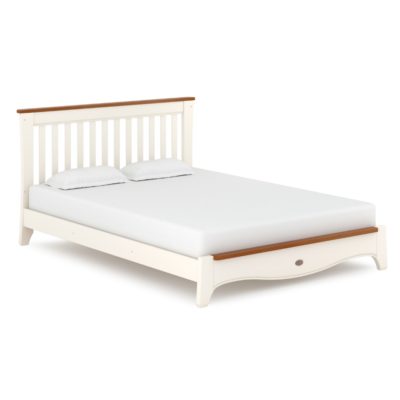 cream cot bed