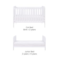Tutti Bambini Rio Cot Bed, Changer and Mattress -