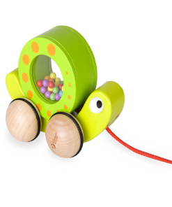 Classic World Pull Snail and Rattle