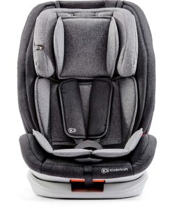 Kinderkraft OneTo3 Group 1,2,3 Isofix Car Seat - Grey 2