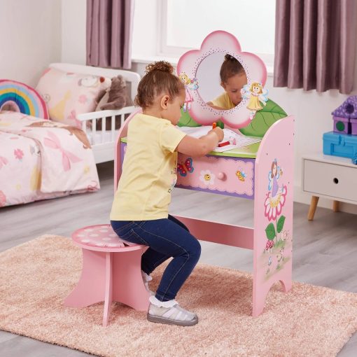Liberty House Toys Fairy Dressing Table and Stool