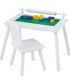Liberty House Toys Writing Table with Lego board