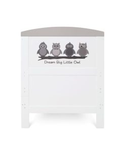 Babyhoot Style Cot Bed Dream Big Little Owl