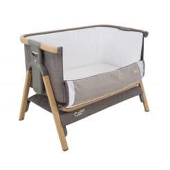 CoZee® Bedside Crib – Oak and Charcoal