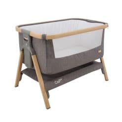 CoZee® Bedside Crib – Oak and Charcoal