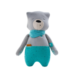 Myhummy Daddy Bear with Bluetooth Sensory Heart - Leon