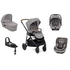 Joie Versatrax Isofix I-Size Travel System with i-Venture - Grey Flannel