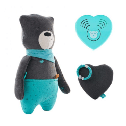 myHummy Daddy Bear with Sleep Sensory Heart - Max