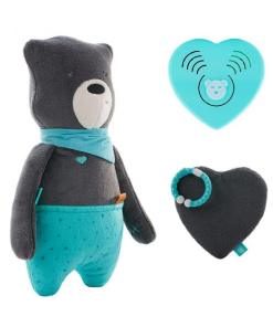 myHummy Daddy Bear with Sleep Sensory Heart - Max