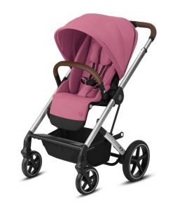 Cybex Balios S Lux Pushchair - Magnolia Pink and Silver
