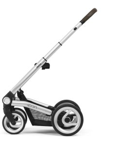 mutsy-icon-stroller-frame-silver brown grip 1000
