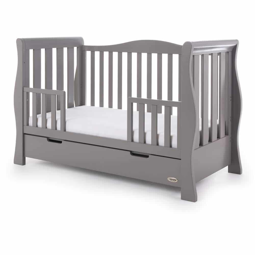 Obaby Stamford Luxe Sleigh Cot Bed 