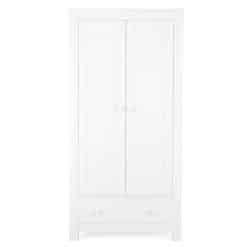 CuddleCo Aylesbury White 2 Door Double Wardrobe