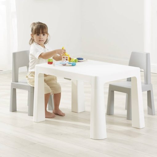 Liberty House Toys Grey Hight Adjustable Table and Chairs