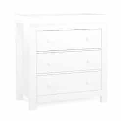 CuddleCo Aylesbury White 3 Drawer Dresser