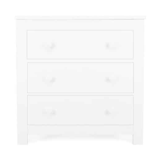 CuddleCo Aylesbury White 3 Drawer Dresser