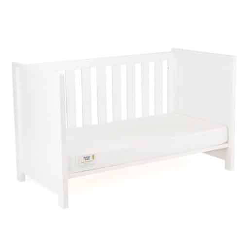 CuddleCo Aylesbury White Cot Bed