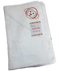 Baby Monkey Hooded Towel