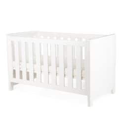 CuddleCo Aylesbury White Cot Bed