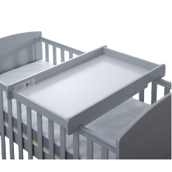 Ickle Bubba Grey Cot Top Changer