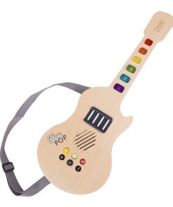 Classic World Glowing Wooden Electric Guitar