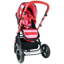 2 in 1 iSafe Travel System - Bow Dots (Limited Edition)