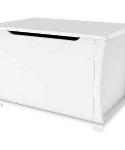 babymore toy chest white