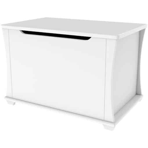 babymore toy chest white