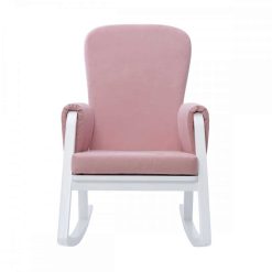 ickle bubba dursley rocking chair blush pink 3