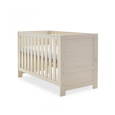 obaby nuka cot bed oatmeal